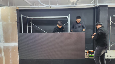 삼성 갤럭시 23 오픈행사장 LED 시공