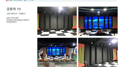 금동하 TV 시공